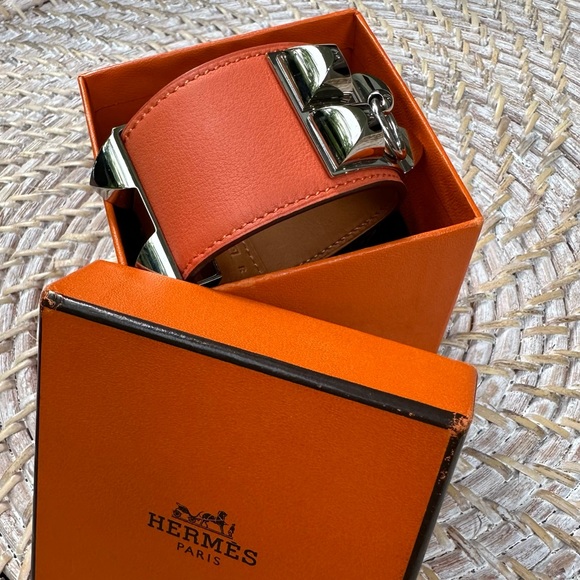 Authentic Hermes Collier de Chien Bracelet - Picture 1 of 13